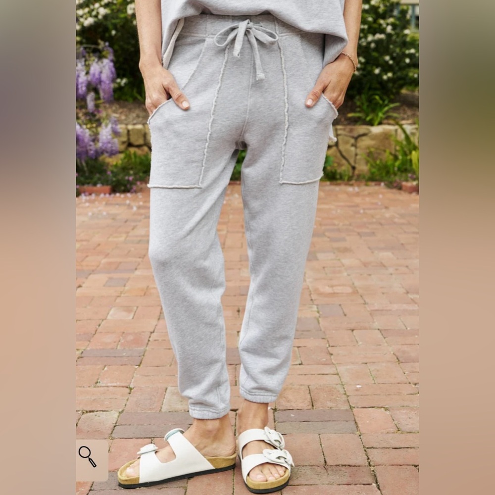 Frank & Eileen Eamon Gray Melange Jogger Sweatpants